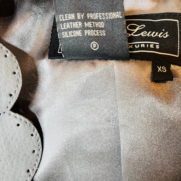 Vintage Terry Lewis Classic Luxuries Leather Jacket Shirt - Picture 16 of 16